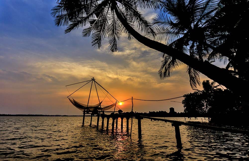 Chinese Fishing Nets in Fort Kochi Kerala