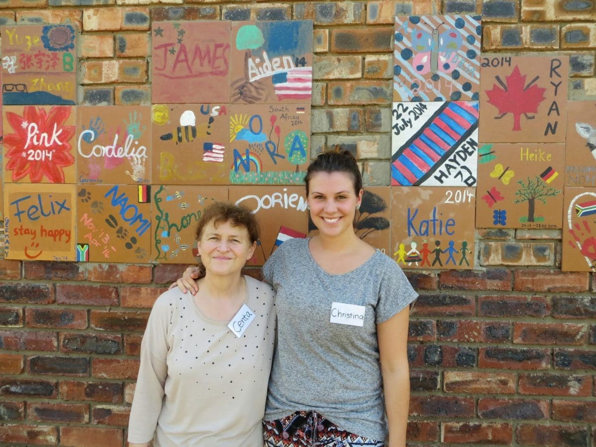 Family volunteering in South Africa