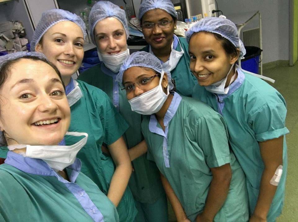 Medical and Nursing students in India