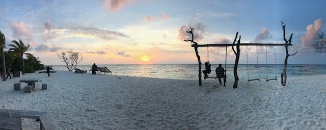 Sunset Beach Maldives