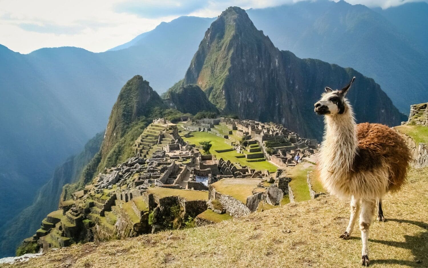 Quechua Girls and Llama, Cuzco, South America Trip, Day 3: …