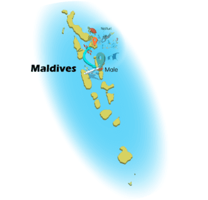 Maldives-map