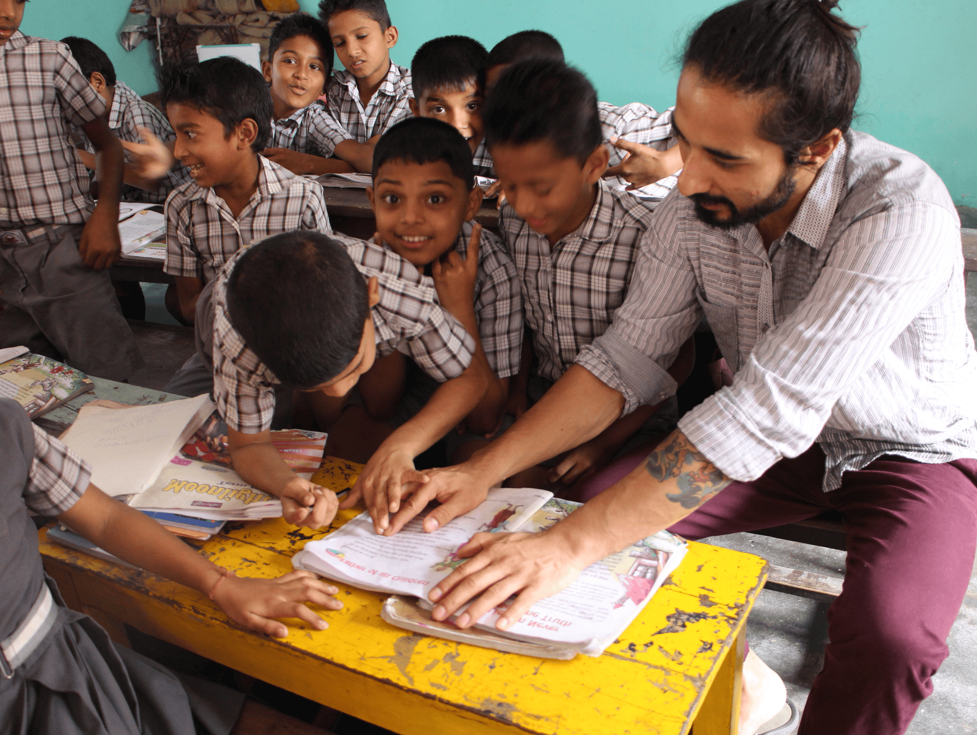 Volunteer-in-India