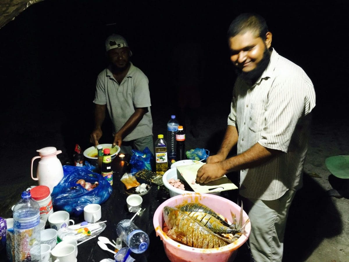 BBQ in Maldives