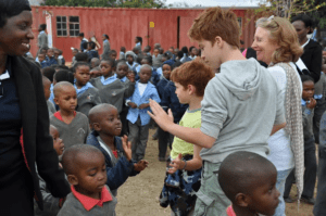 Adults volunteers in South Africa