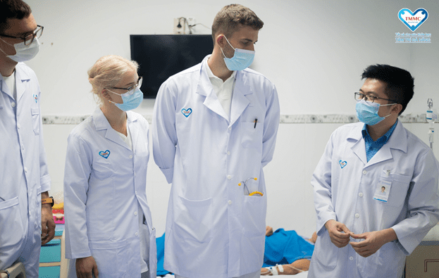 Medical Students observing procedures